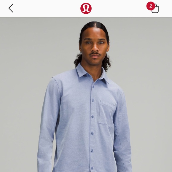 Men’s Lululemon Commission Button Down Size Medium. Like new. - Picture 1 of 2